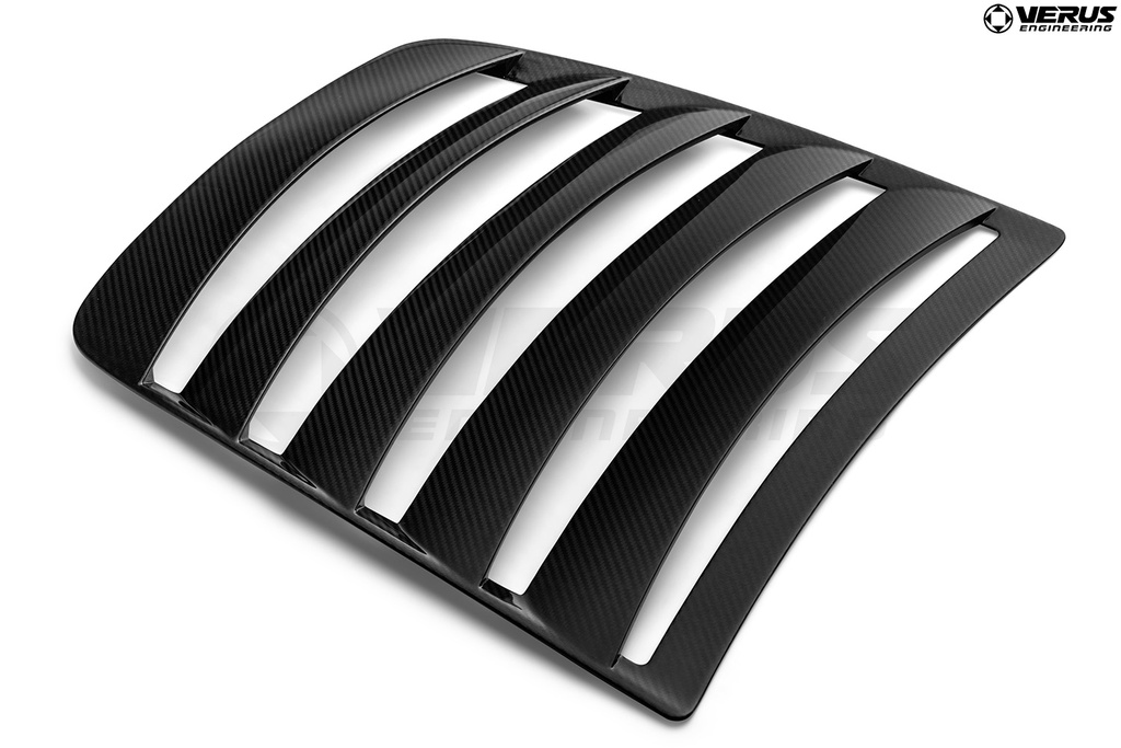 Carbon Hood Louver Kit - Ford GT350