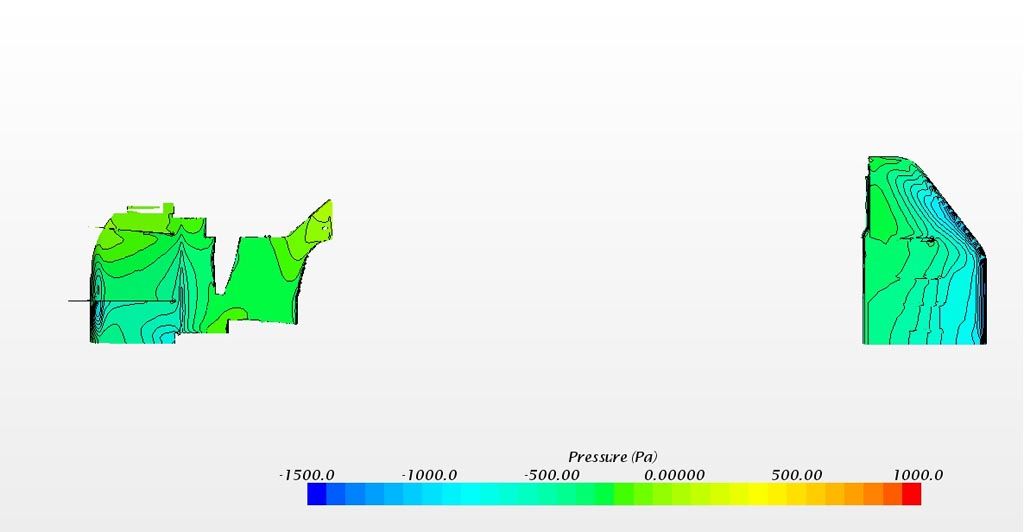 Verus Engineering FRS/BRZ Rear Diffuser CFD Pressure Plot Verus Engineering FRS/BRZ Rear Diffuser CFD Pressure Plot