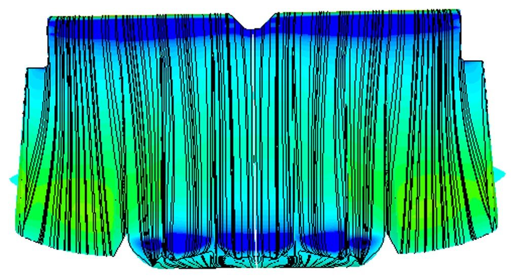 Verus Engineering Subaru WRX/STI Rear Diffuser CFD Streamlines