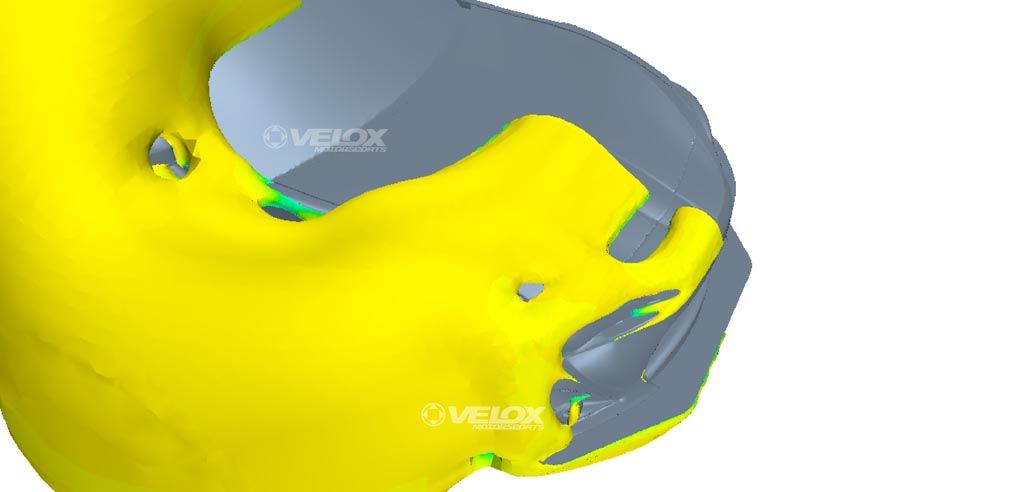Verus Engineering FRS/BRZ Hood Louver Kit CFD ISO Surface Plot