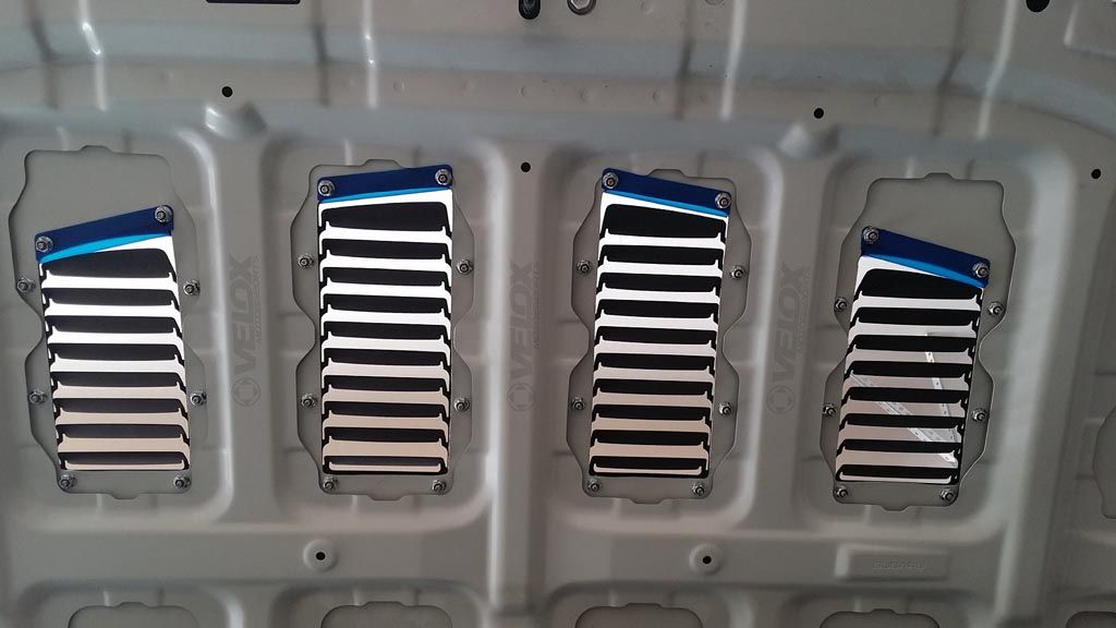 Verus Engineering FRS/BRZ Hood Louver Kit Bottom Side Structure Verus Engineering FRS/BRZ Hood Louver Kit Bottom Side Structure