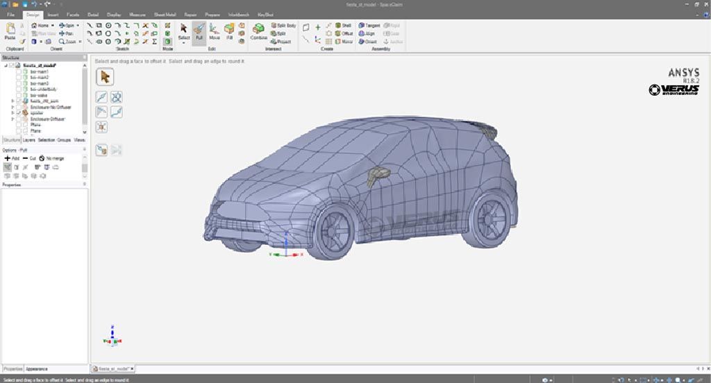 Verus Creating a Fluid Domain in ANSYS Spaceclaim