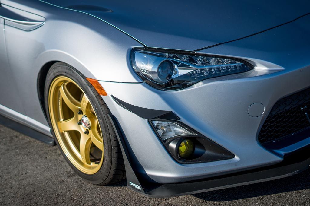 Verus Front Splitter Endplates - BRZ/FRS/GT86 Verus Front Splitter Endplates - BRZ/FRS/GT86