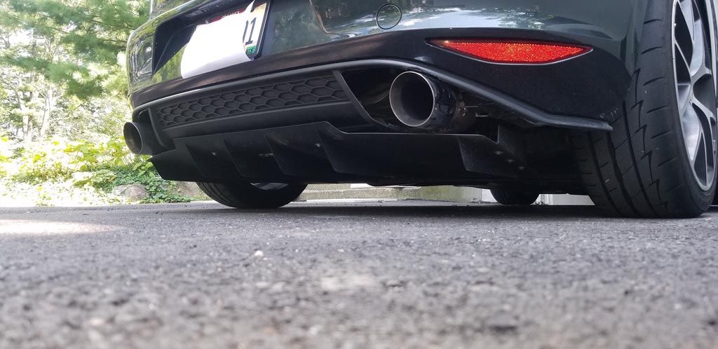 Verus MK7 Golf R/GTI Rear Diffuser