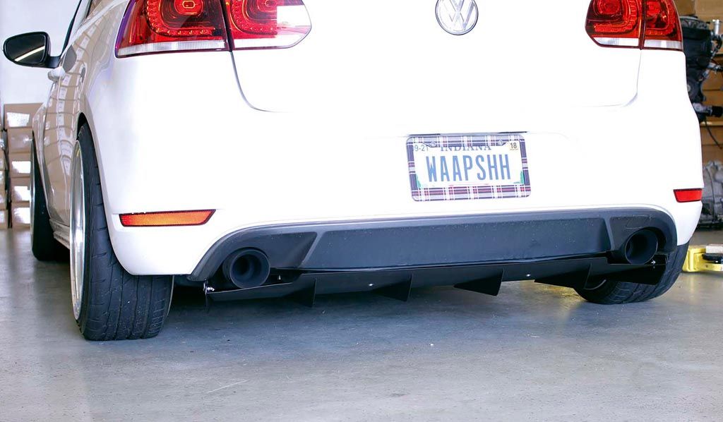 Verus MK6 VW Golf GTI Rear Diffuser