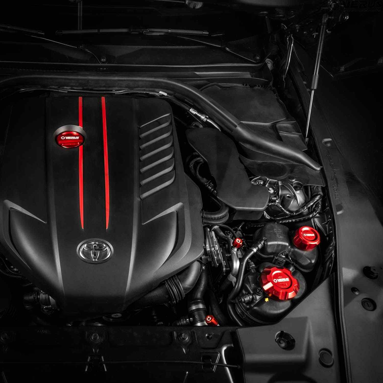 Toyota Supra Engine Bay Cap Kit