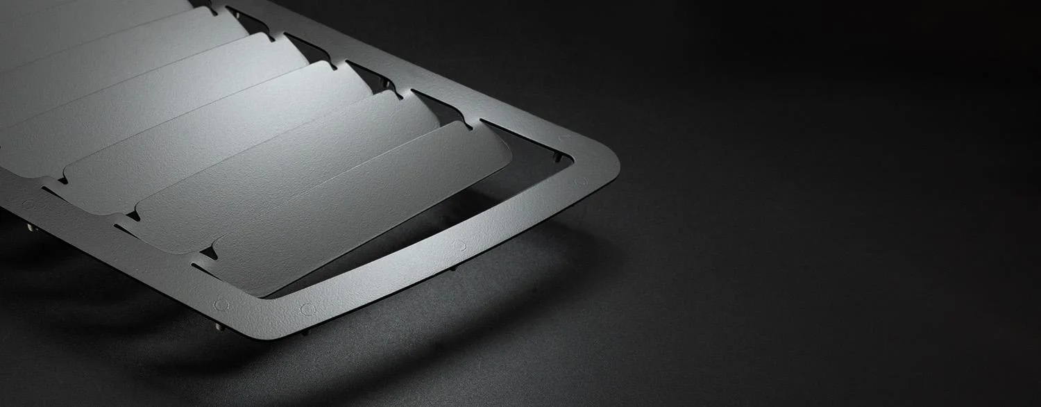Hood Louver Kit (Non-GT Hood Spec) - Ford Mustang S550