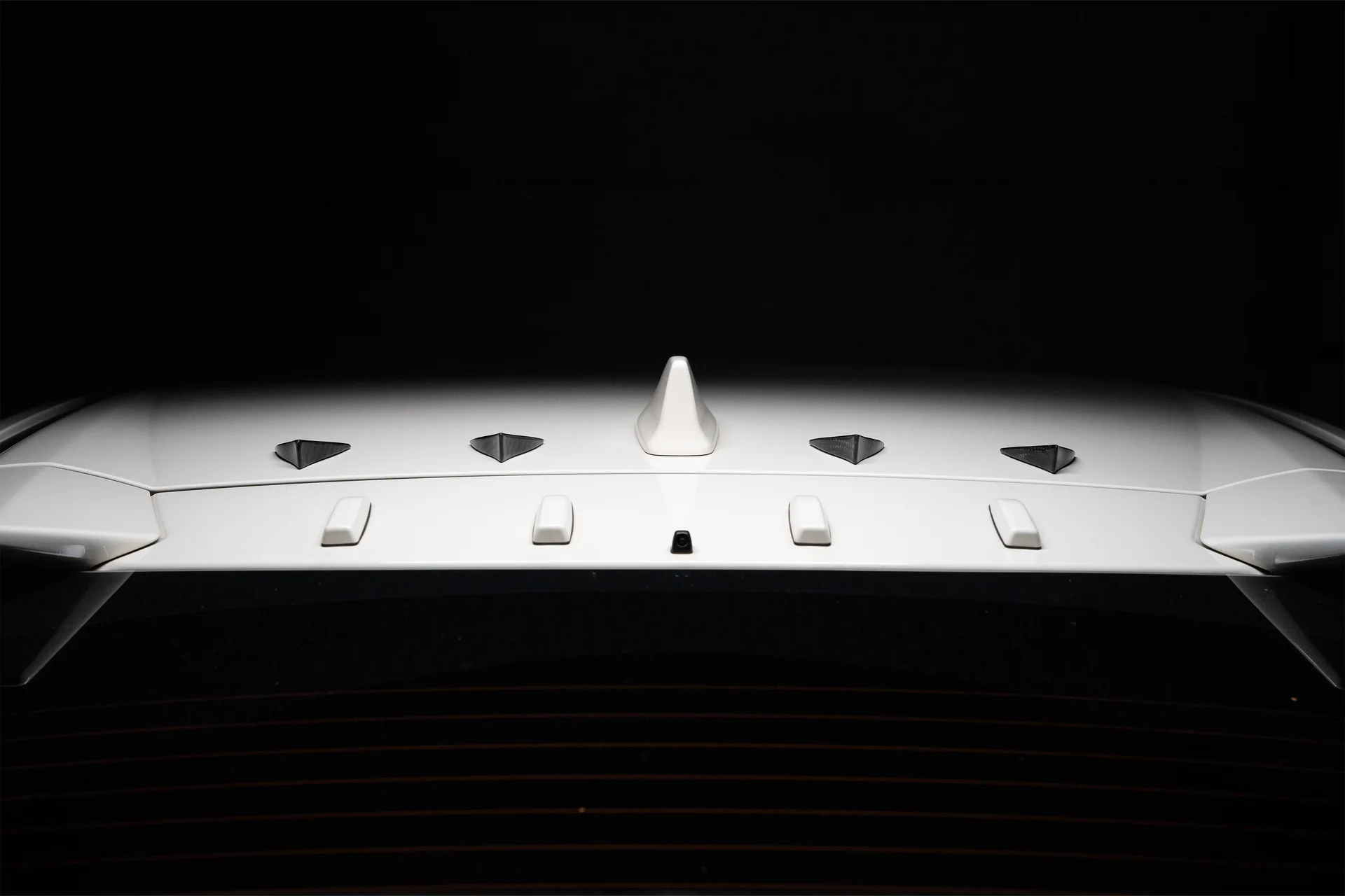 Vortex Generator Kit - Honda Civic Type R (FK8), roof overview