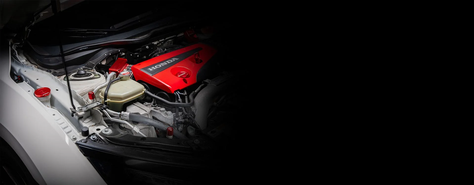Engine Bay Cap Kit - Honda Civic Type R (FK8), engine bay