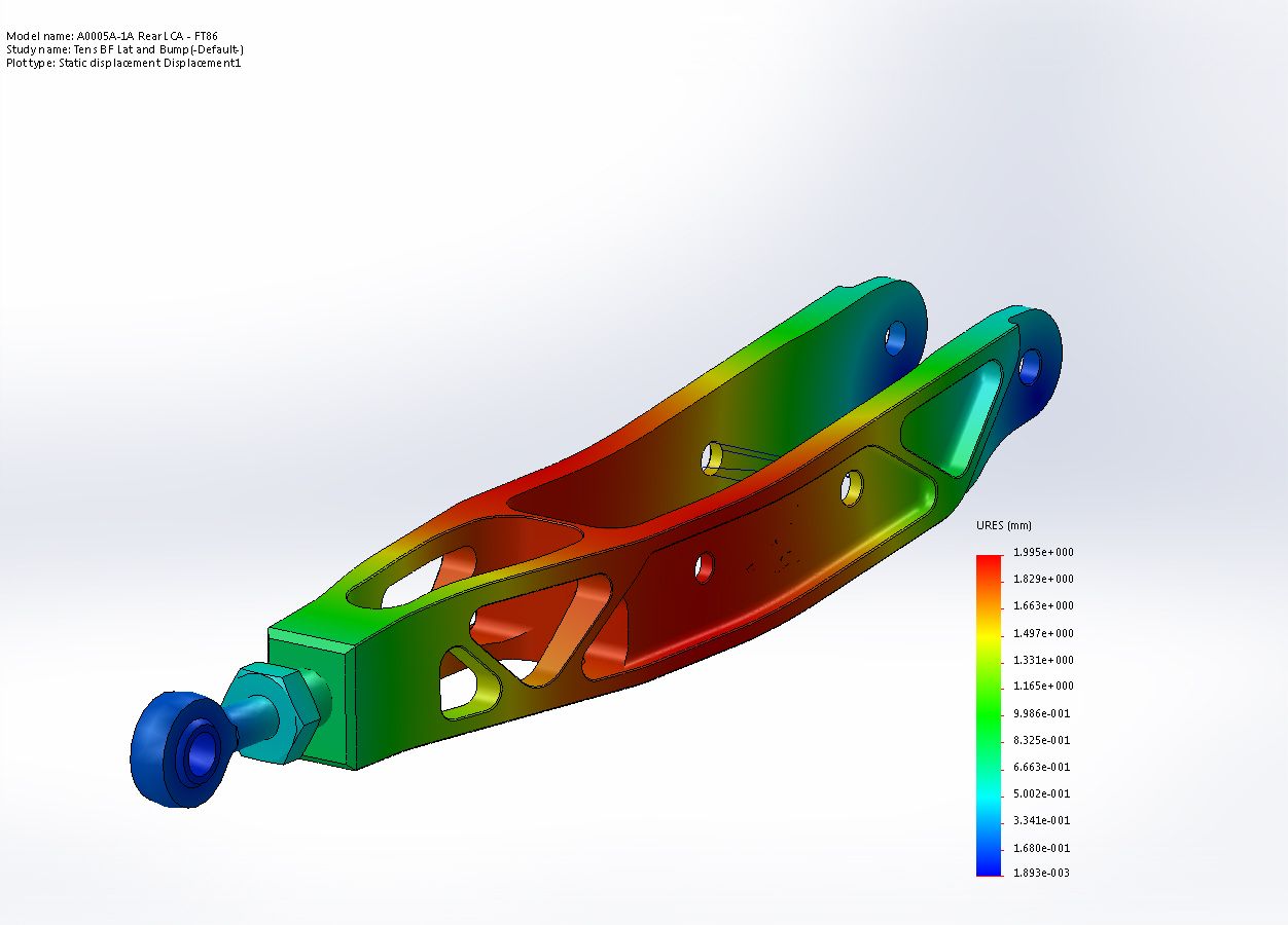 Verus Engineering LCA Tensile Deflection