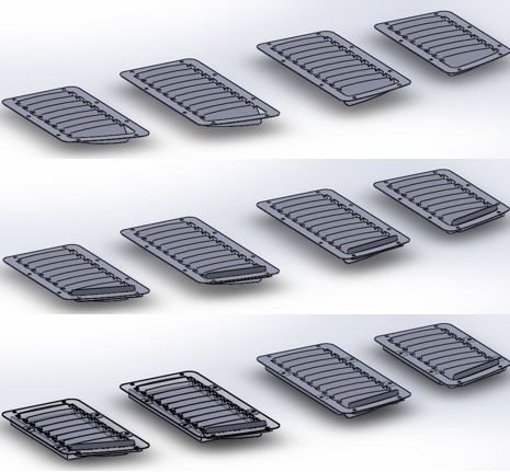 Verus Engineering FRS/BRZ Hood Louver Kit CAD Verus Engineering FRS/BRZ Hood Louver Kit CAD