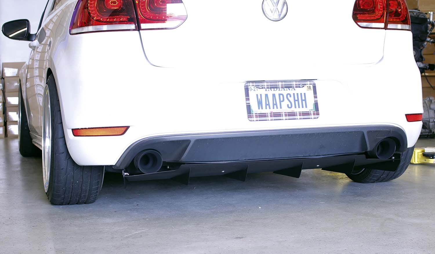Verus MK6 VW Golf GTI Rear Diffuser Verus MK6 VW Golf GTI Rear Diffuser