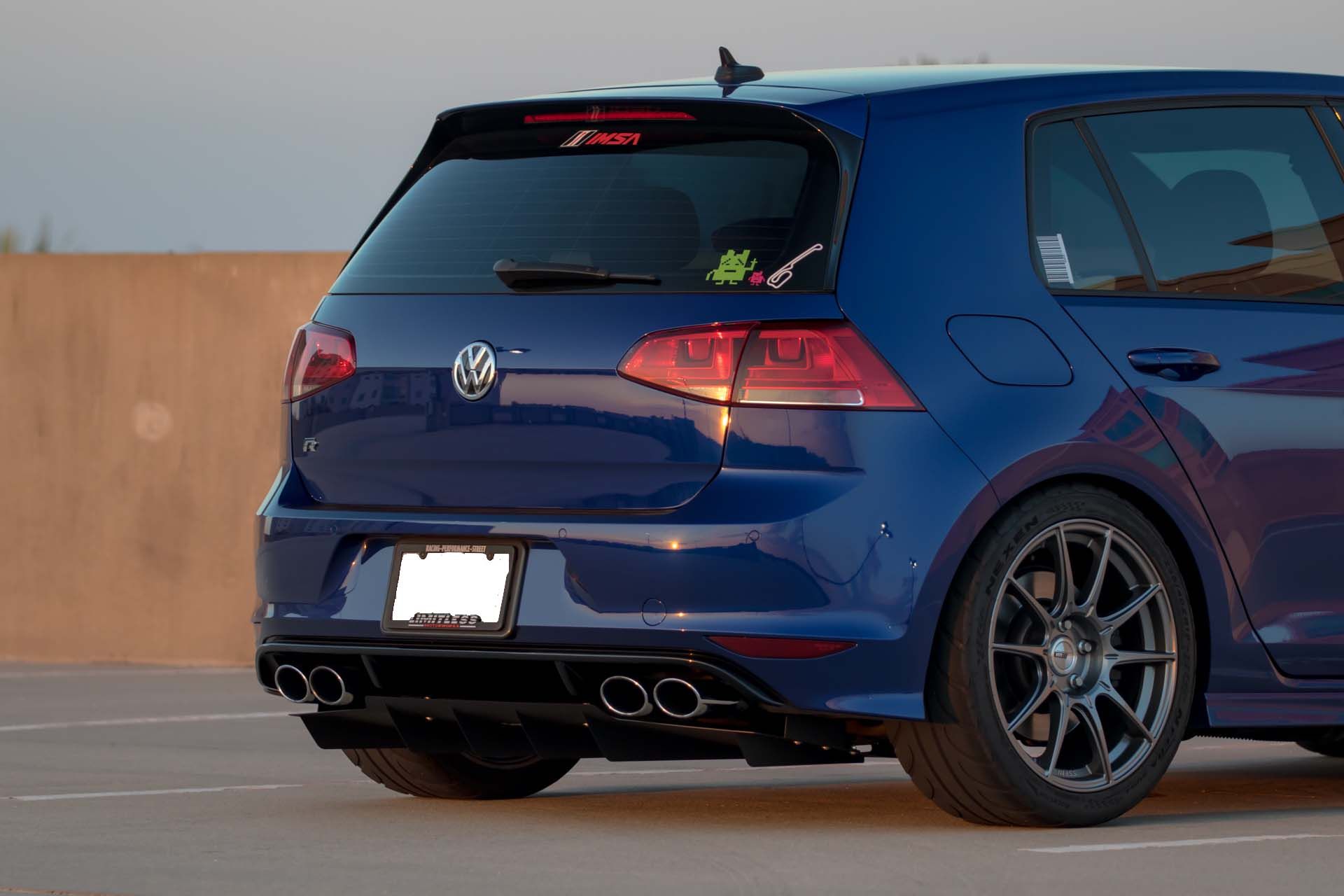 Verus VW Golf R (MK7) Rear Diffuser Verus VW Golf R (MK7) Rear Diffuser