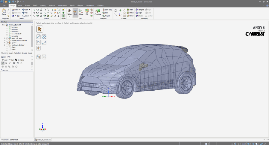 Verus Creating a Fluid Domain in ANSYS Spaceclaim Verus Creating a Fluid Domain in ANSYS Spaceclaim