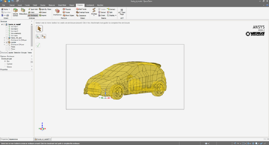 Verus Creating a Fluid Domain in ANSYS Spaceclaim Verus Creating a Fluid Domain in ANSYS Spaceclaim
