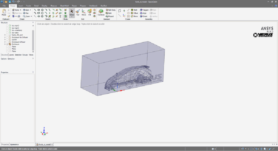 Verus Creating a Fluid Domain in ANSYS Spaceclaim Verus Creating a Fluid Domain in ANSYS Spaceclaim