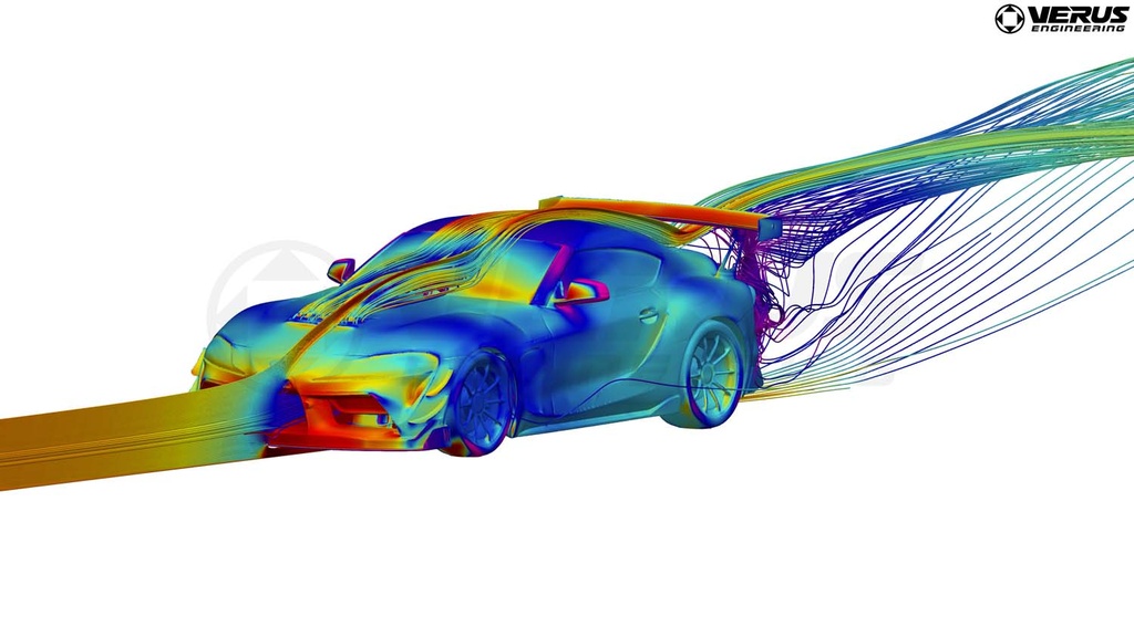 Dive Plane Kit, Dual Elements - A90 Toyota Supra