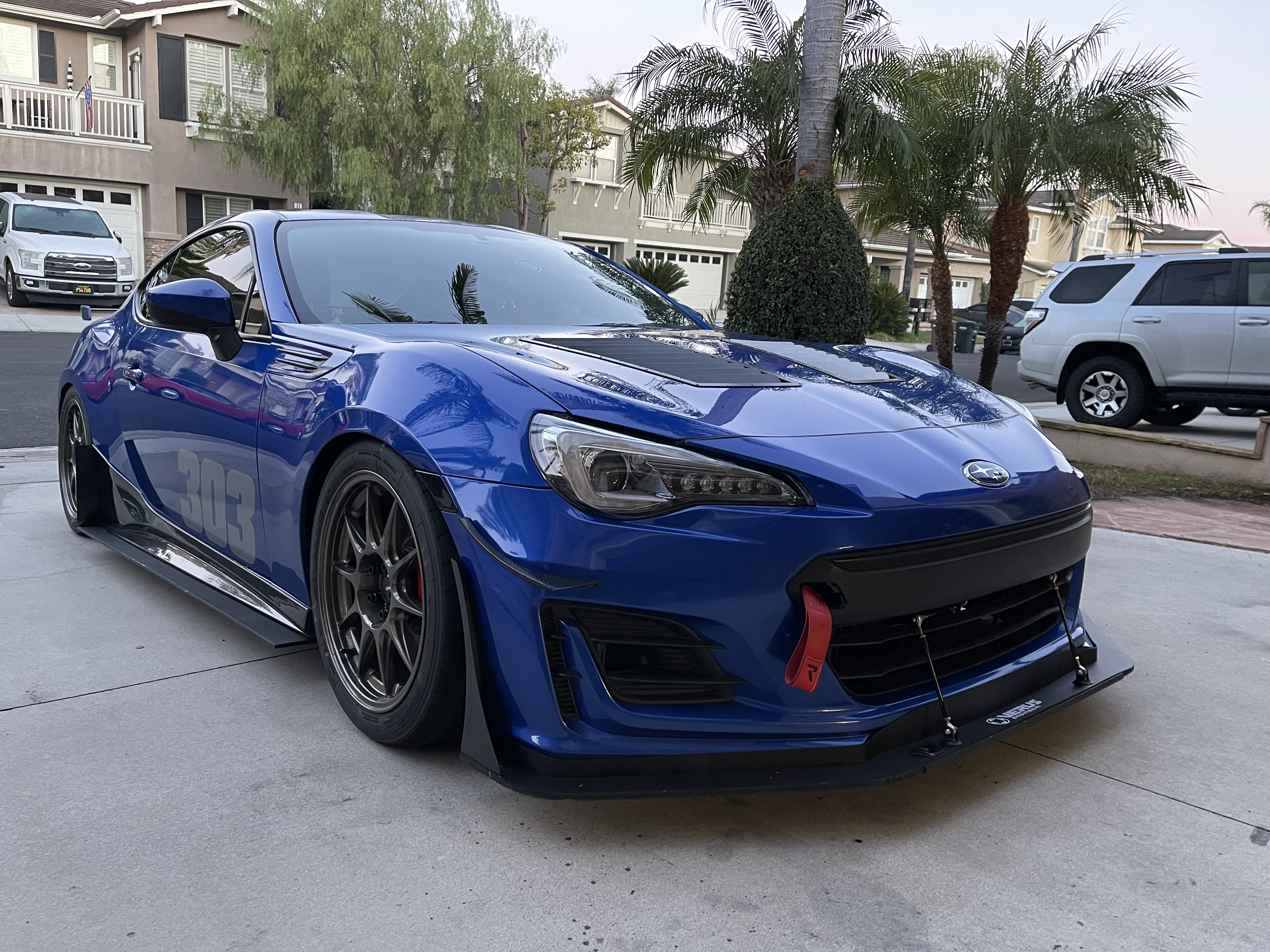 Splitter Air Dam - 2017+ Subaru BRZ