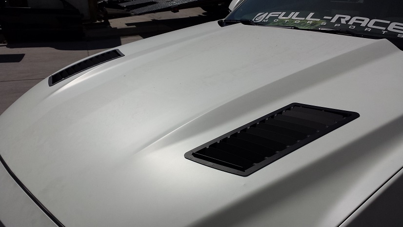 Hood Louver Kit (Non-GT Hood Spec)- S550 Mustang 