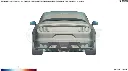 Rear Diffuser Strake Kit - Ford Mustang Shelby GT350/GT350R