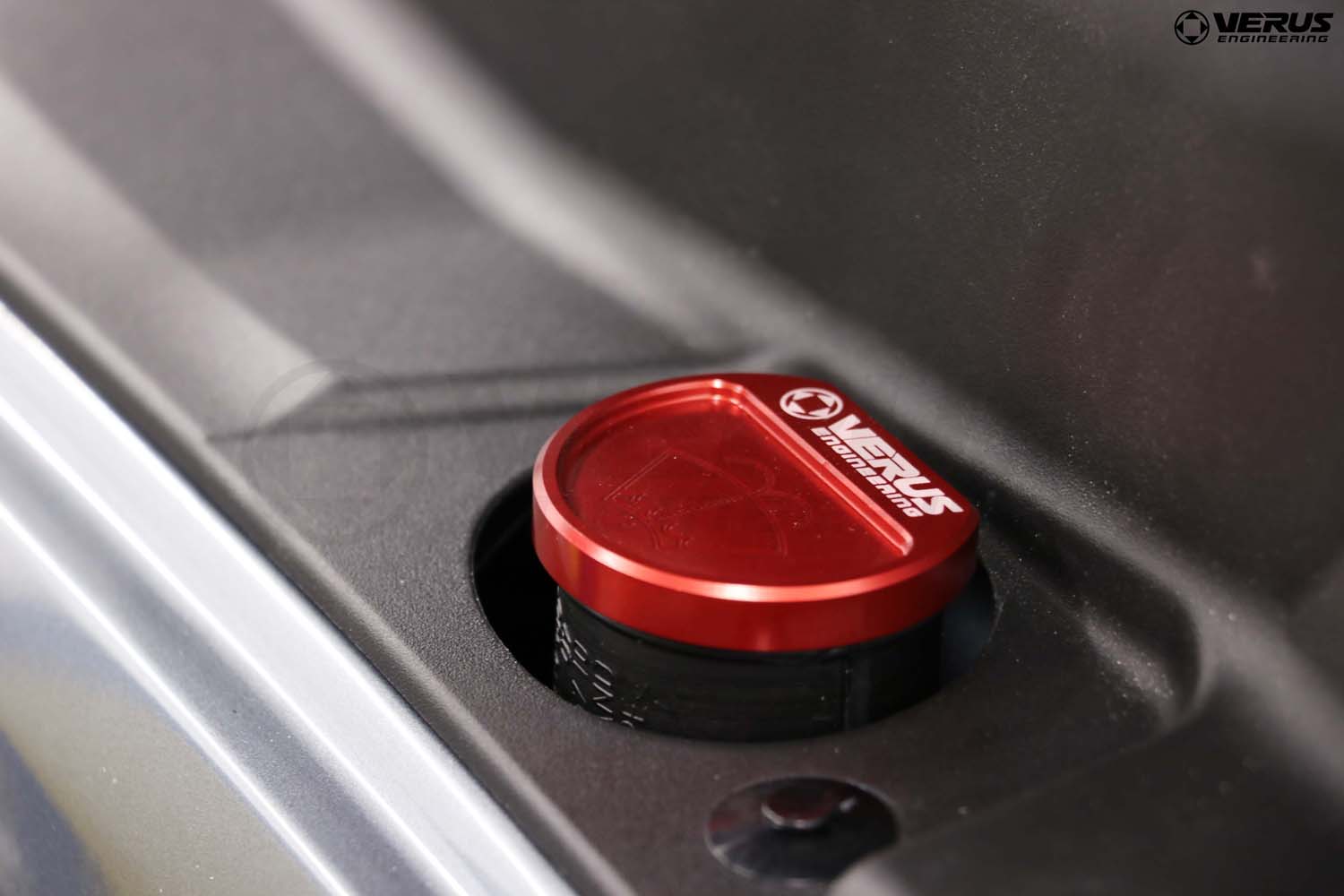 Windshield Washer Fluid Reservoir Cap - Mk5 Toyota Supra - RED - (Blemish)