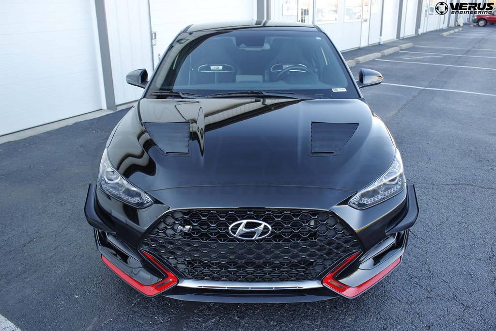 Hood Louver Kit - Hyundai Veloster