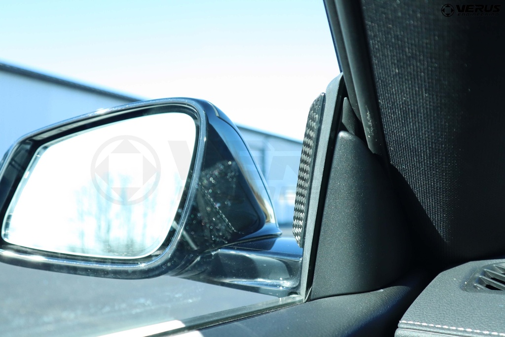 Anti-Buffeting Wing Deflectors - A90 MKV Toyota Supra