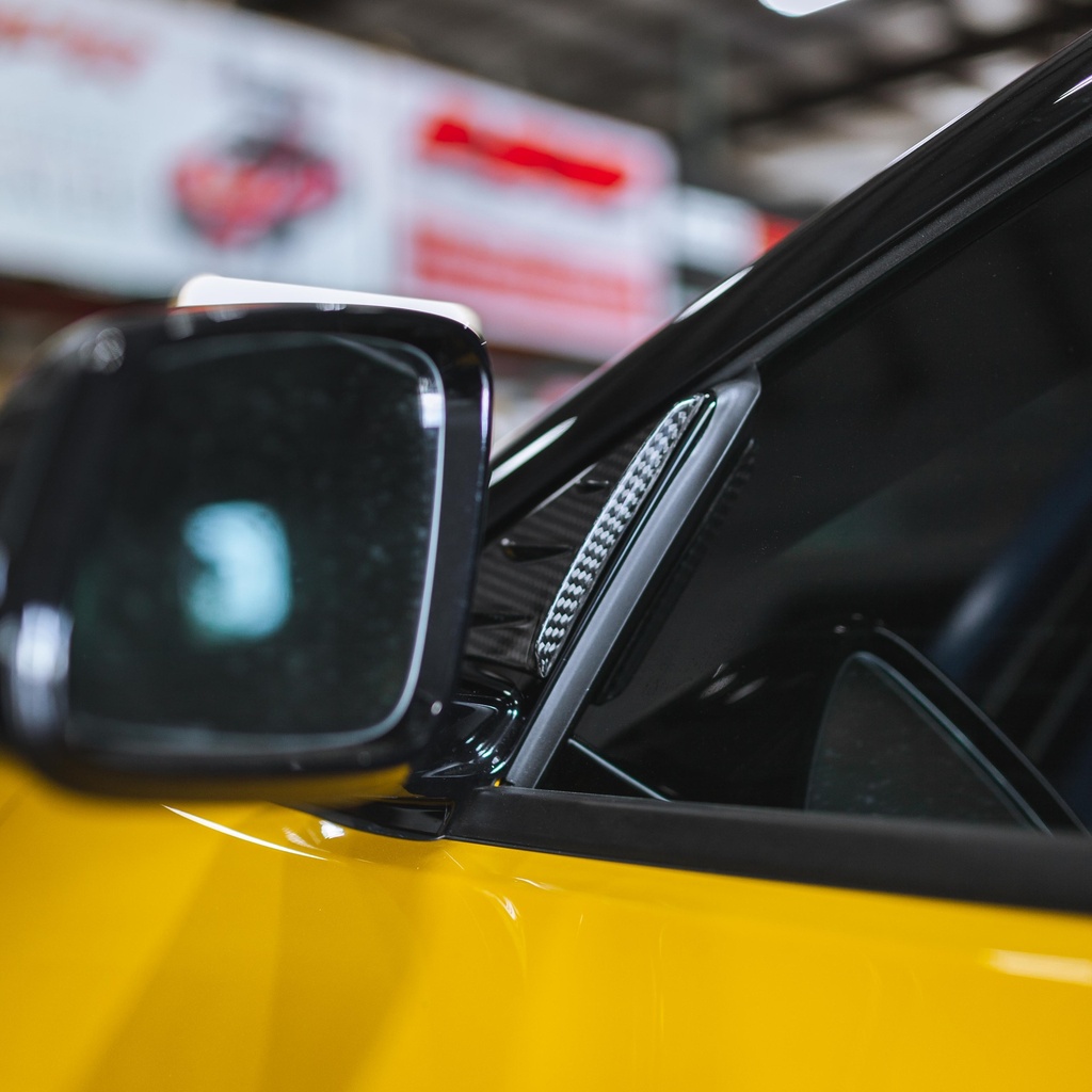 Anti-Buffeting Wing Deflectors - A90 MKV Toyota Supra