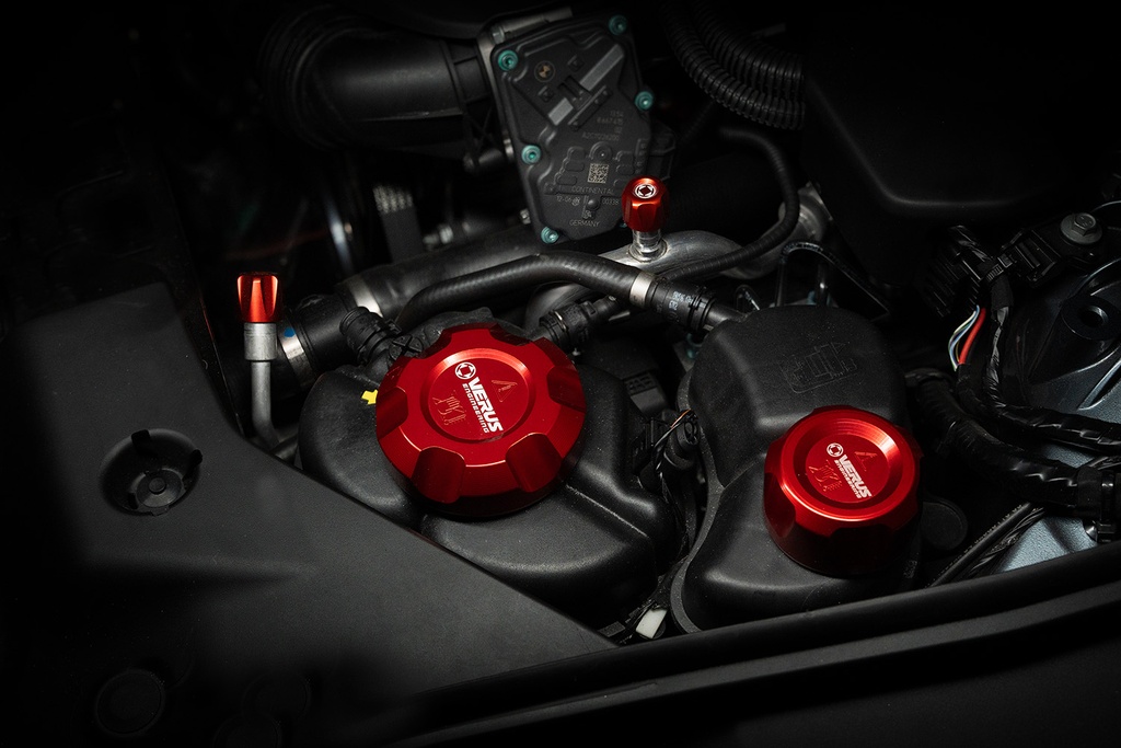 Engine Bay Fluid Cap Kit - Mk5 Toyota Supra