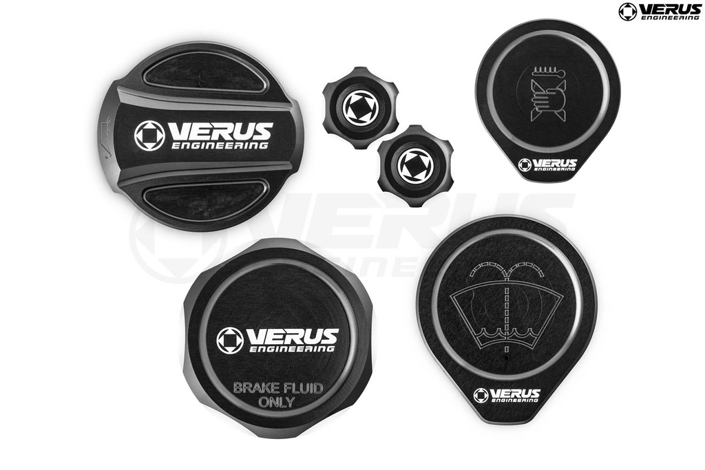 Engine Bay Fluid Cap Kit - Subaru Impreza WRX/STI (VA)