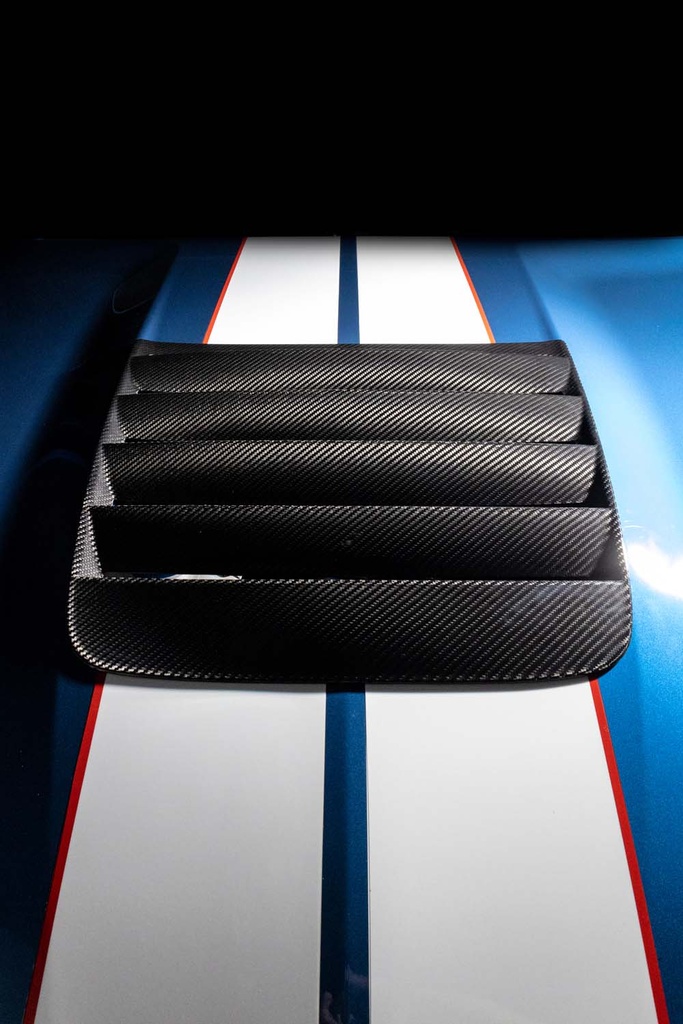 Carbon Hood Louver Kit - Ford GT350