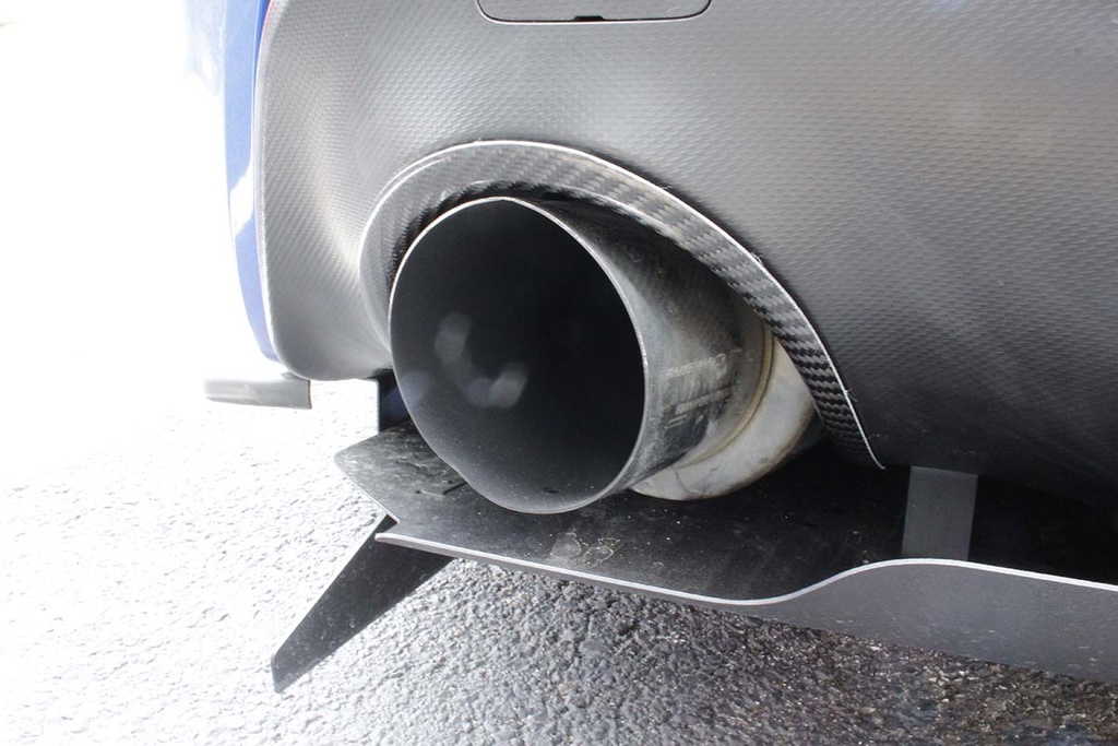 Exhaust Cutout Cover, Driver Side- BRZ/FRS/GT86