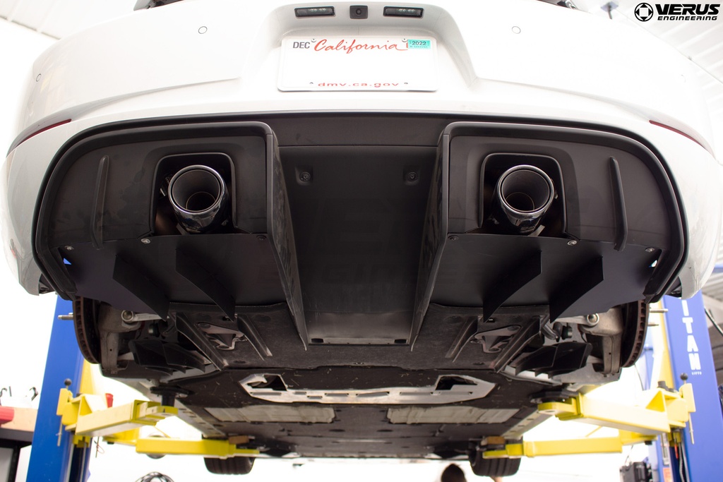Exhaust Diffuser Cover - Porsche 718