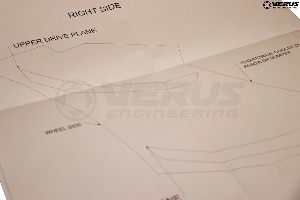 Dual-Element Dive Plane (Canard) Kit - Shelby GT350