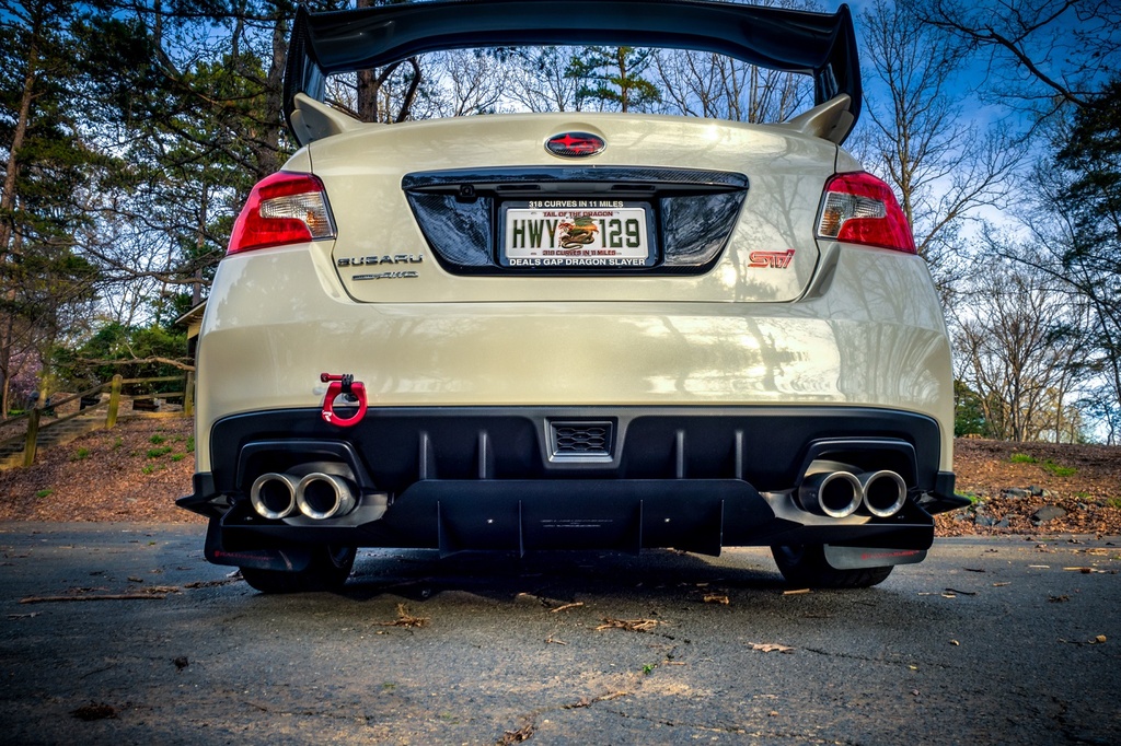 Rear Diffuser, Non-Aggressive Variant - WRX/STI (VA)