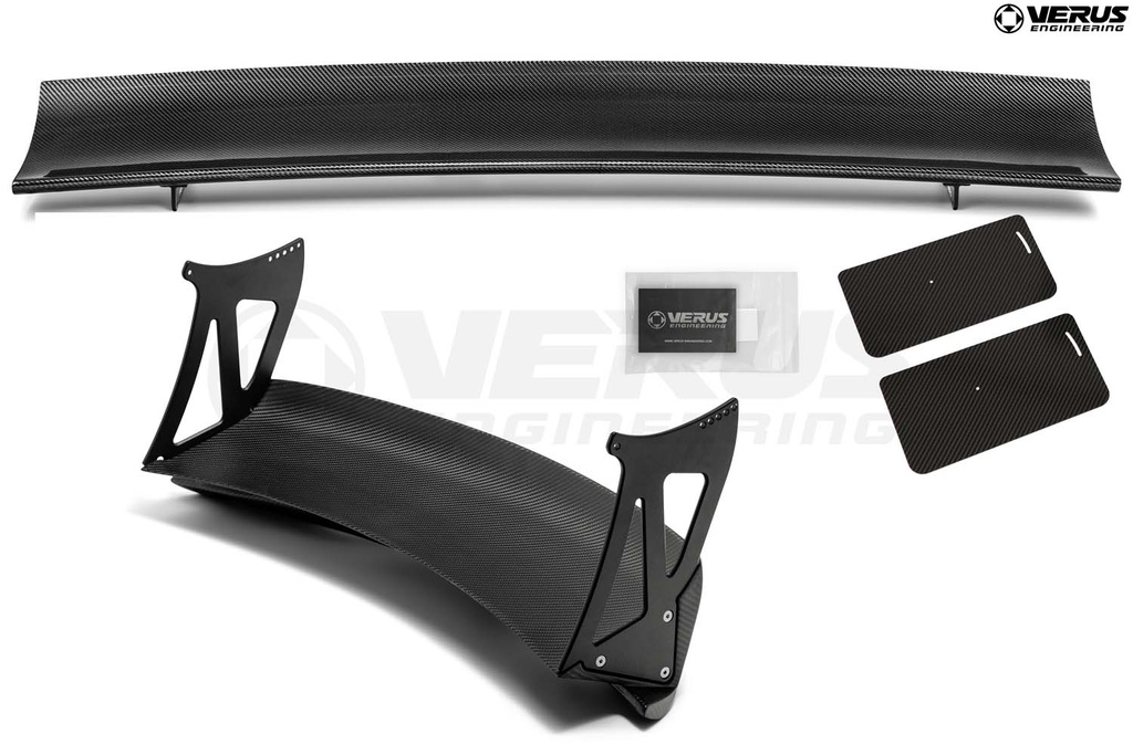 UCW Rear Wing Kit, Includes Carbon Spoiler - 987 Porsche Cayman