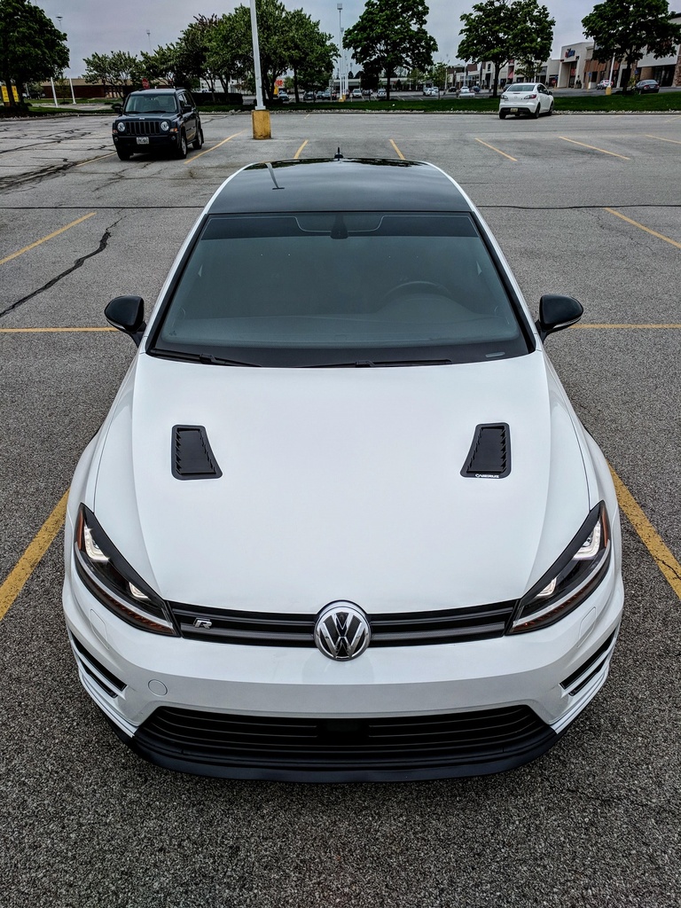 Hood Louver Kit - Mk7 Golf R/GTI