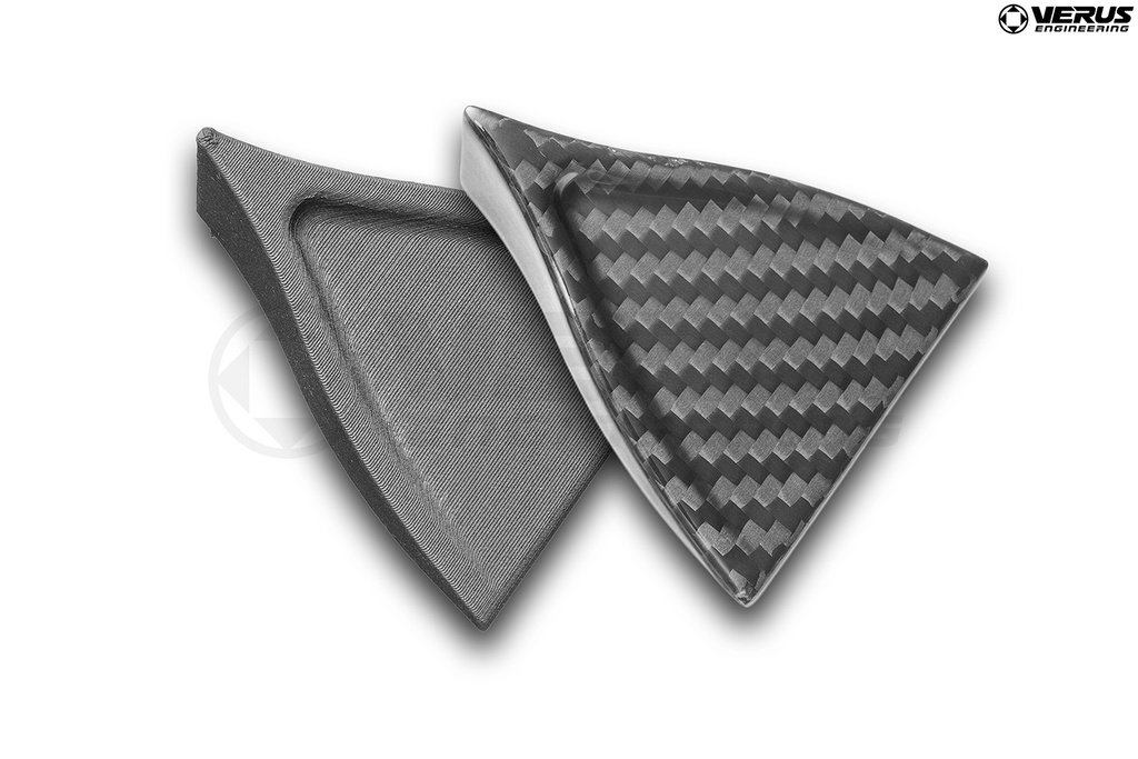 Vortex Generator Kit - Honda Civic Type R (FK8), carbon and nylon