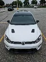 Hood Louver Kit - Mk7 Golf R/GTI - BLACK (Blemish)