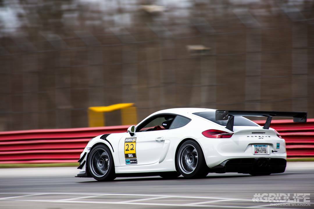 Rear Wing Kit - Porsche 981 GT4