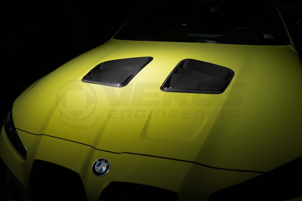 Carbon Hood Louver Kit - BMW G82 M4