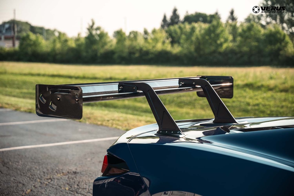 Swan Neck V1X Rear Wing Kit - Corvette Stingray (C8) | Verus Engineering