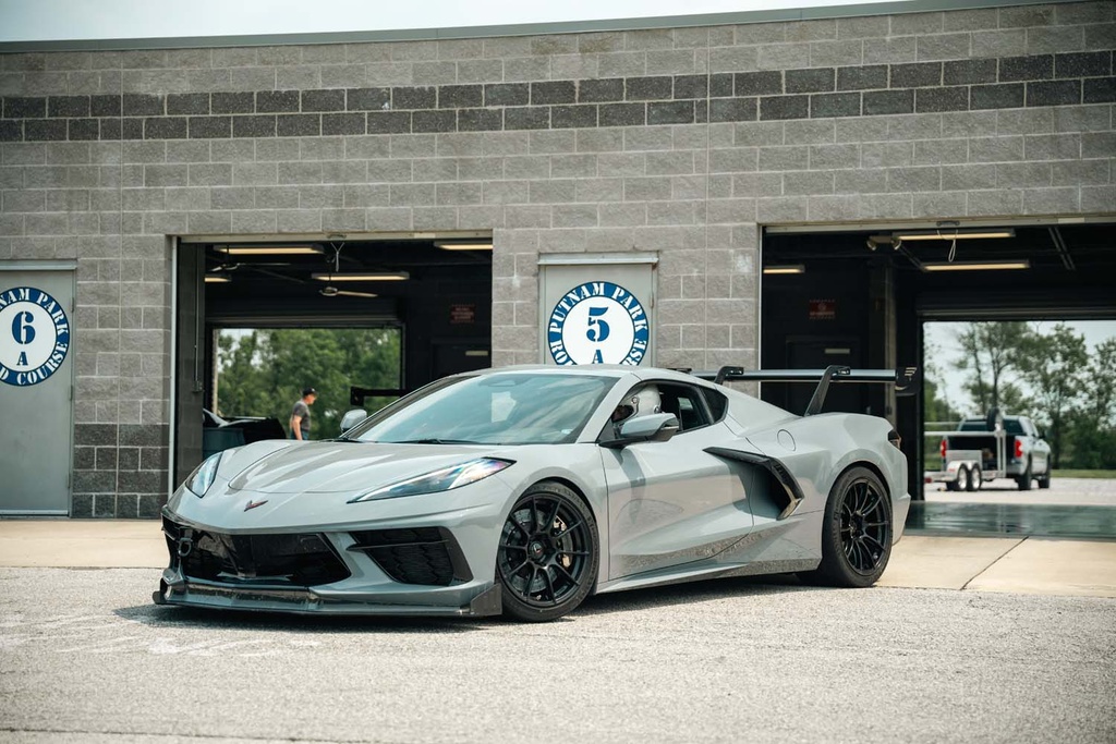 Front Splitter Endplates - C8 Corvette