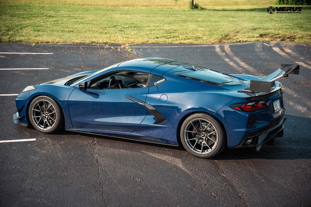 Carbon Polyweave Side Splitter Kit - Corvette Stingray (C8)