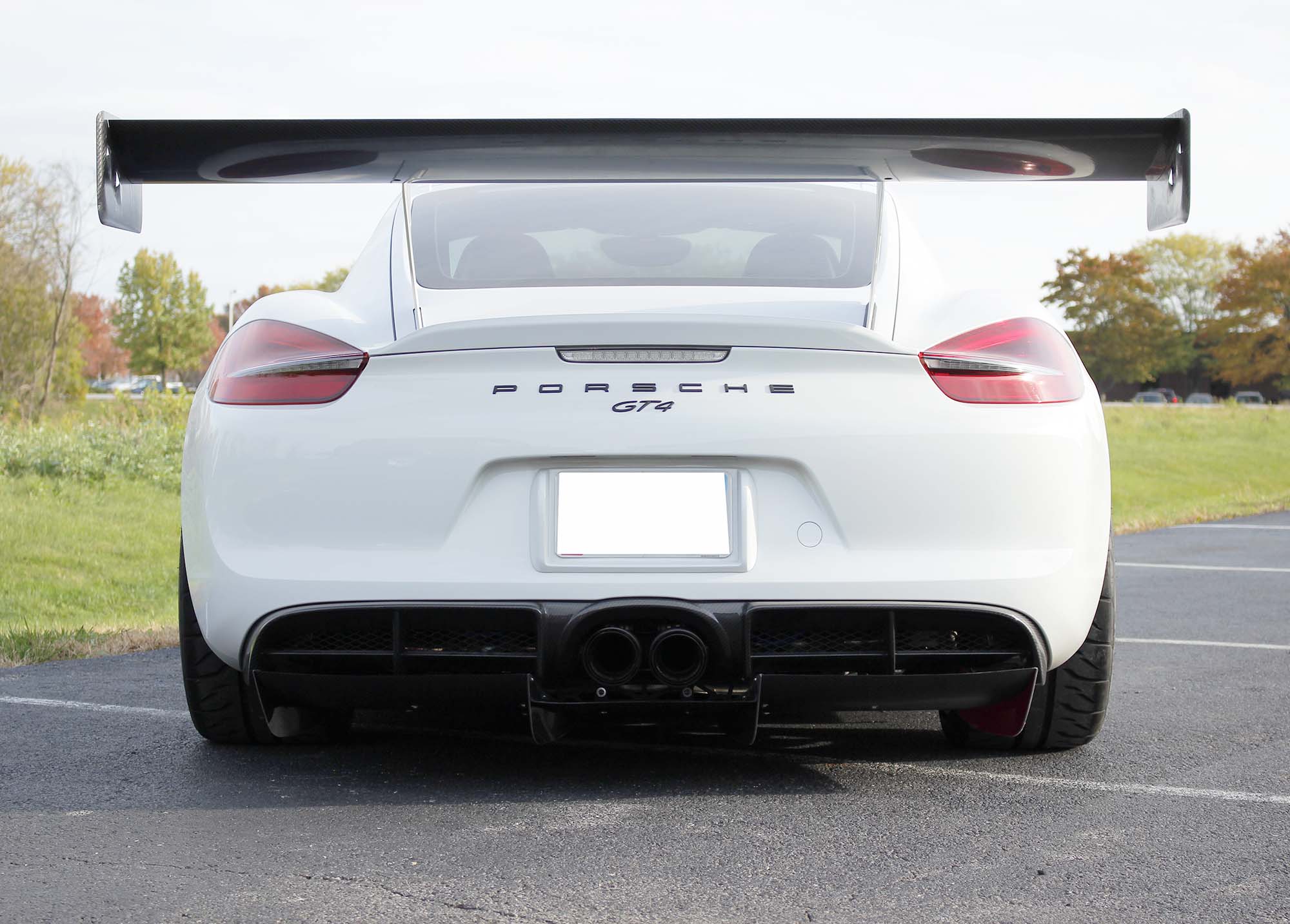 Carbon Rear Diffuser - Porsche 981 Cayman