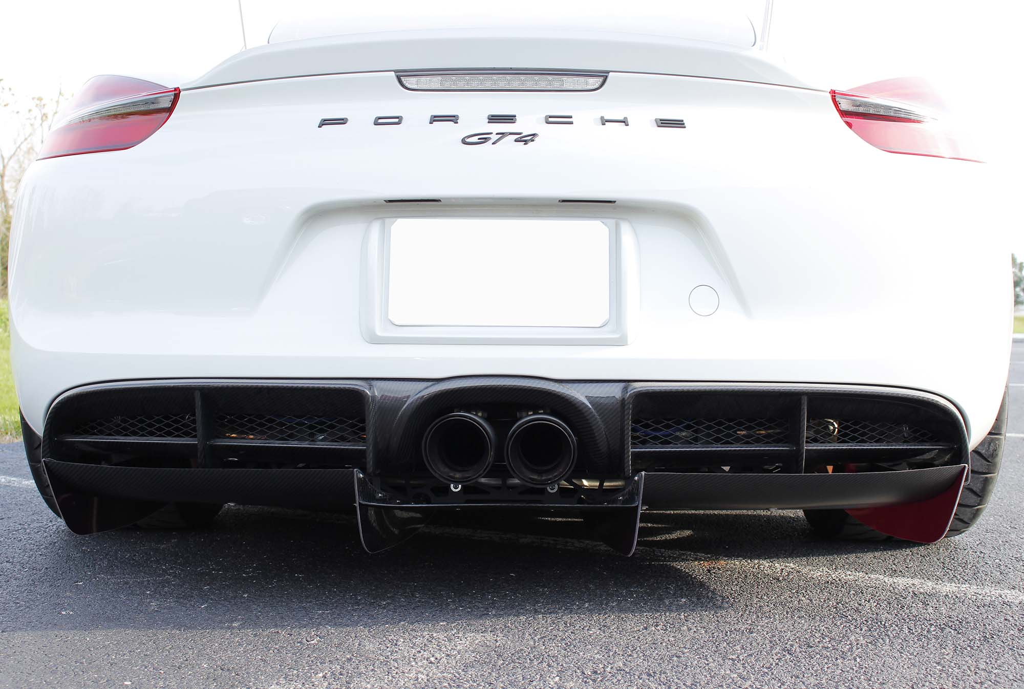 Carbon Rear Diffuser - Porsche 981 Cayman