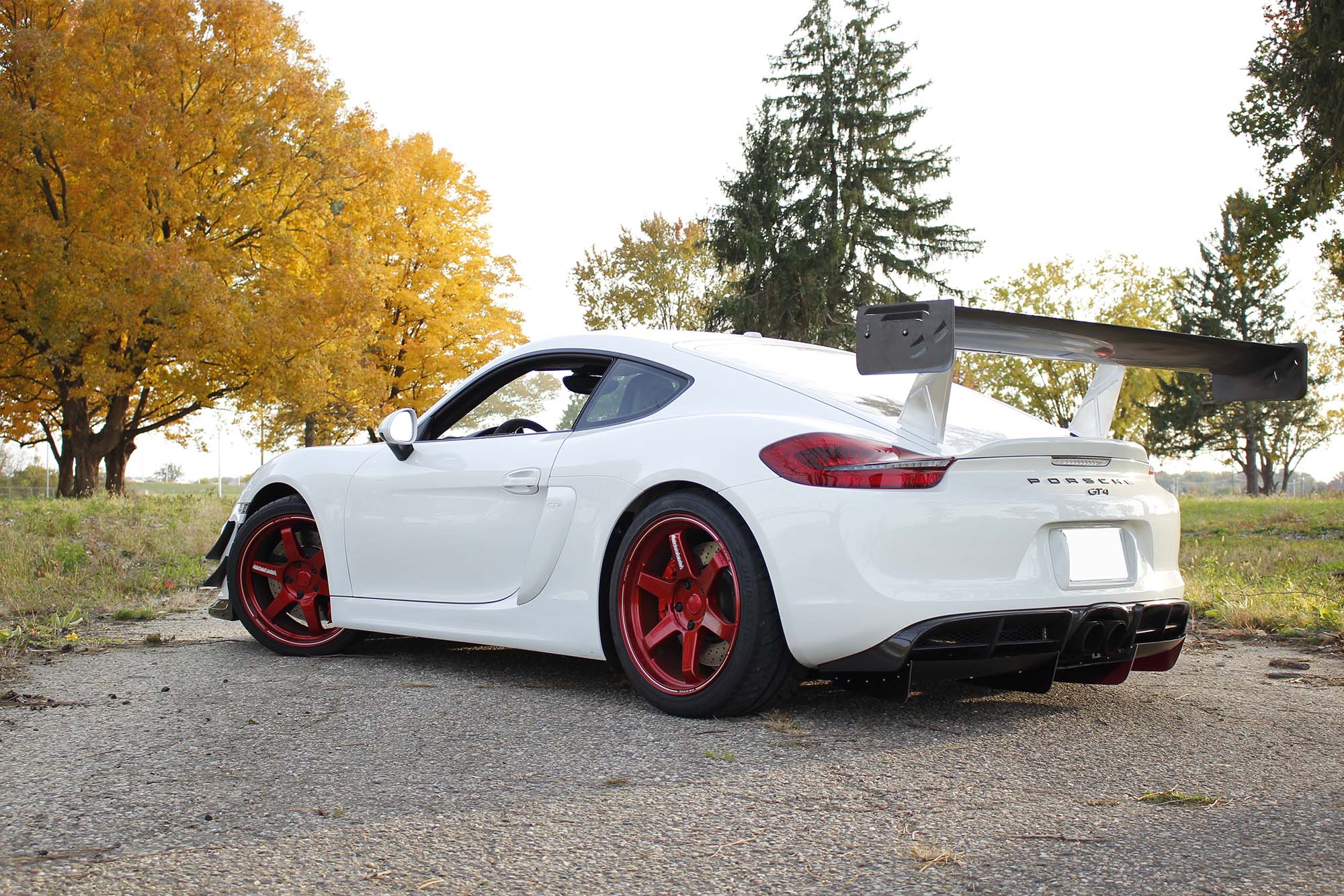 Carbon Rear Diffuser - Porsche 981 Cayman