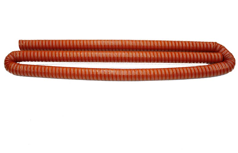 Hose - High-Temp Silicone Brake Duct Hose, 2.5" Dia, 12 Feet Long