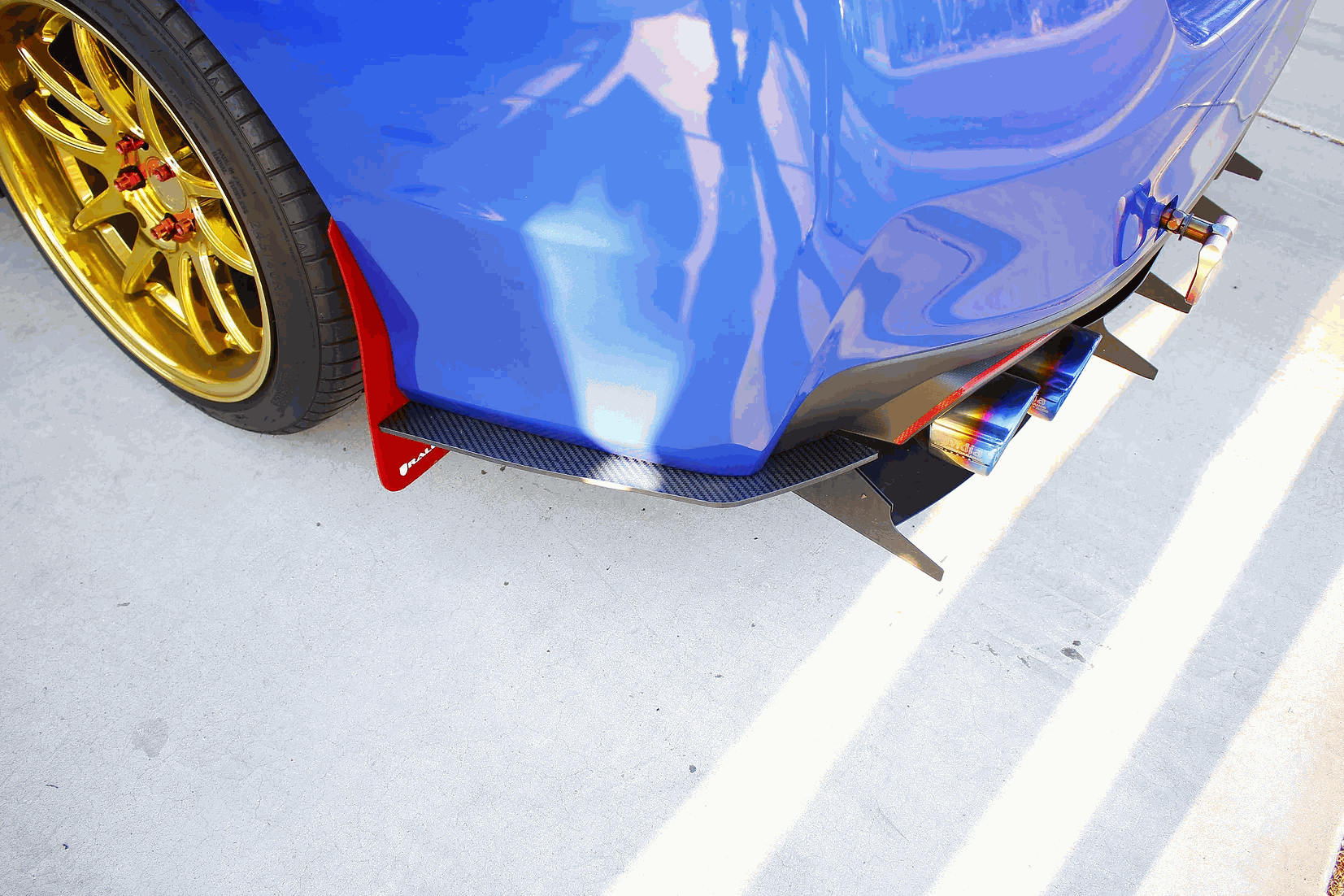 Composite Rear Spat Kit- WRX/STI (VA)