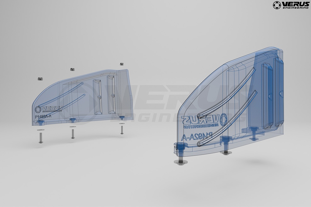 Front Splitter Endplates - BMW E90 M3
